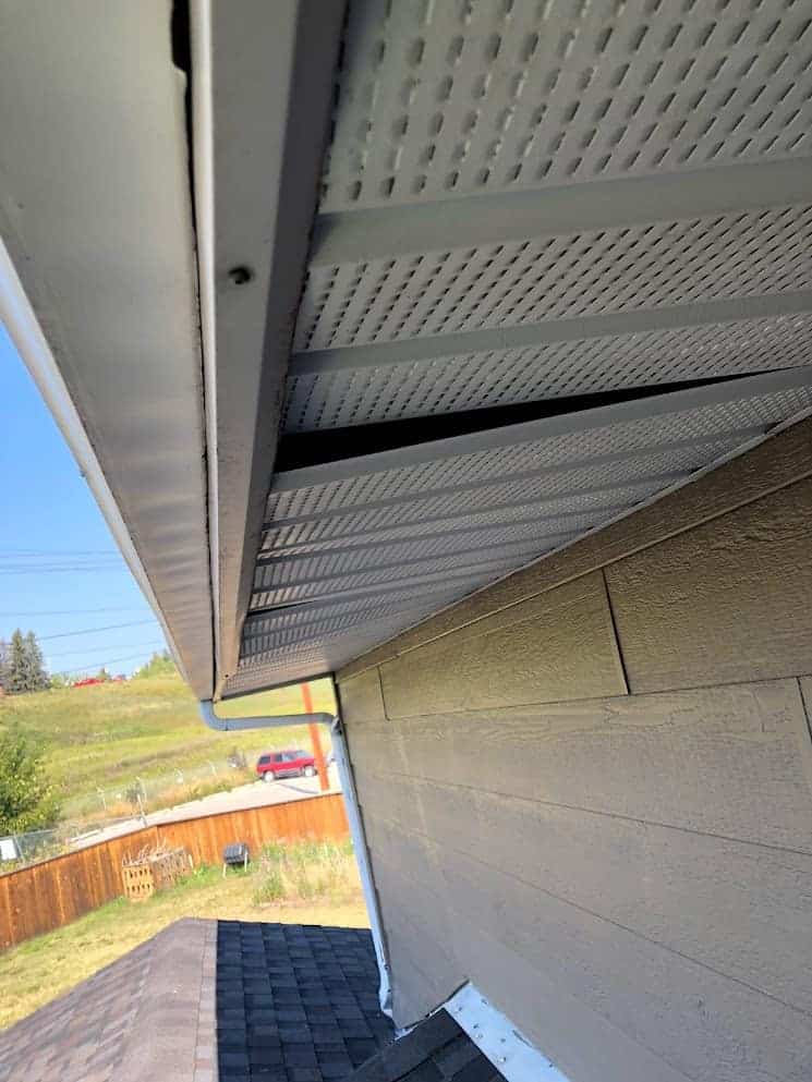 Soffit damage